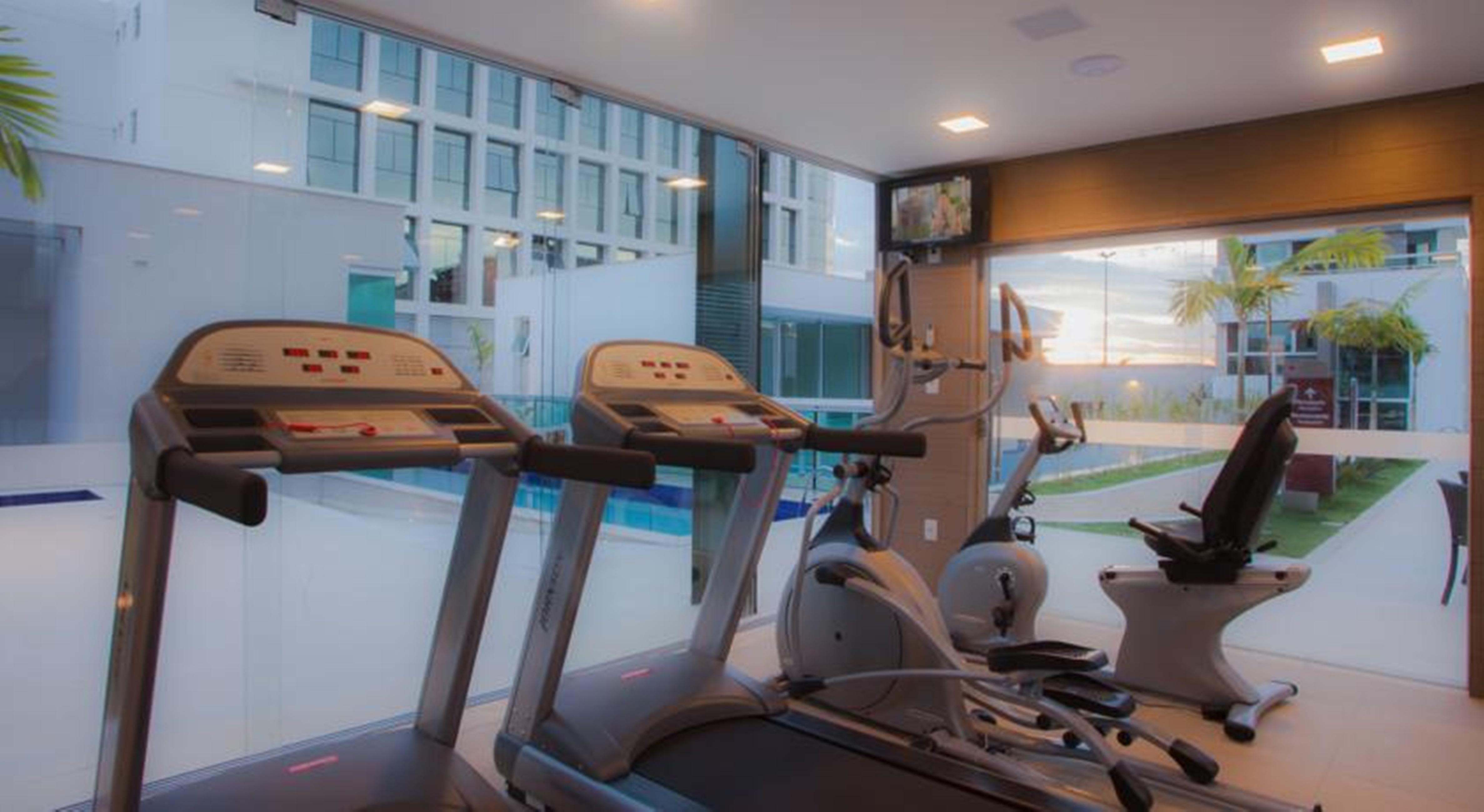 Jade Hotel Brasilia Candangolandia Exterior foto The gym at the hotel