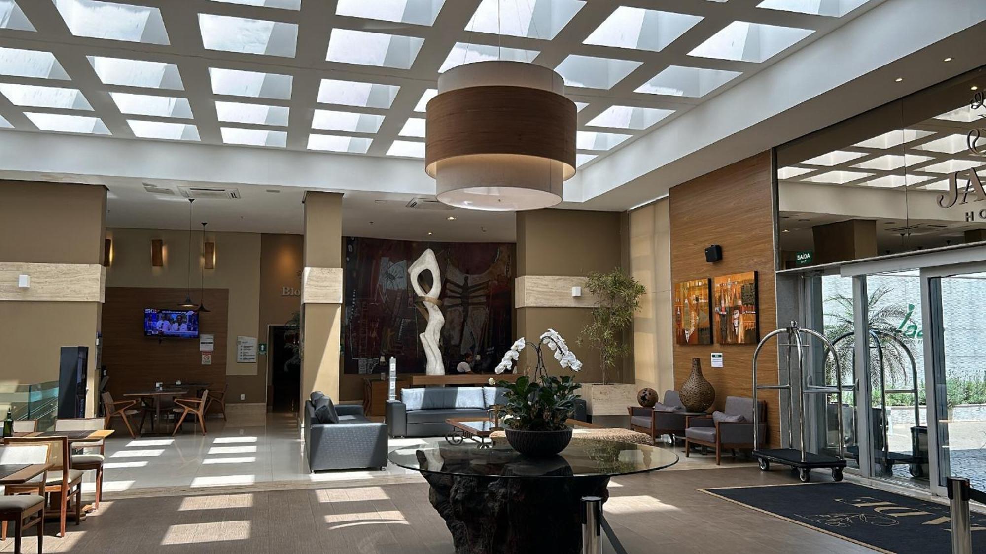 Jade Hotel Brasilia Candangolandia Exterior foto Lobby of the hotel