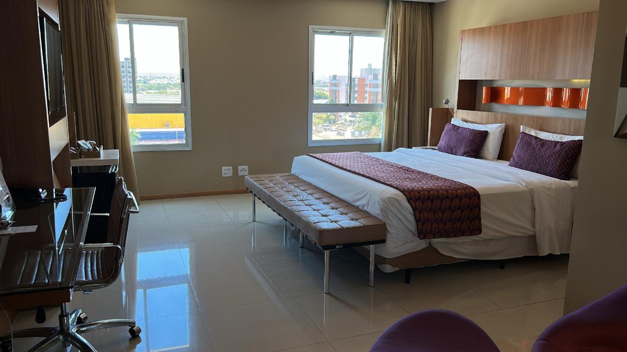 Jade Hotel Brasilia Candangolandia Exterior foto A bedroom at the hotel