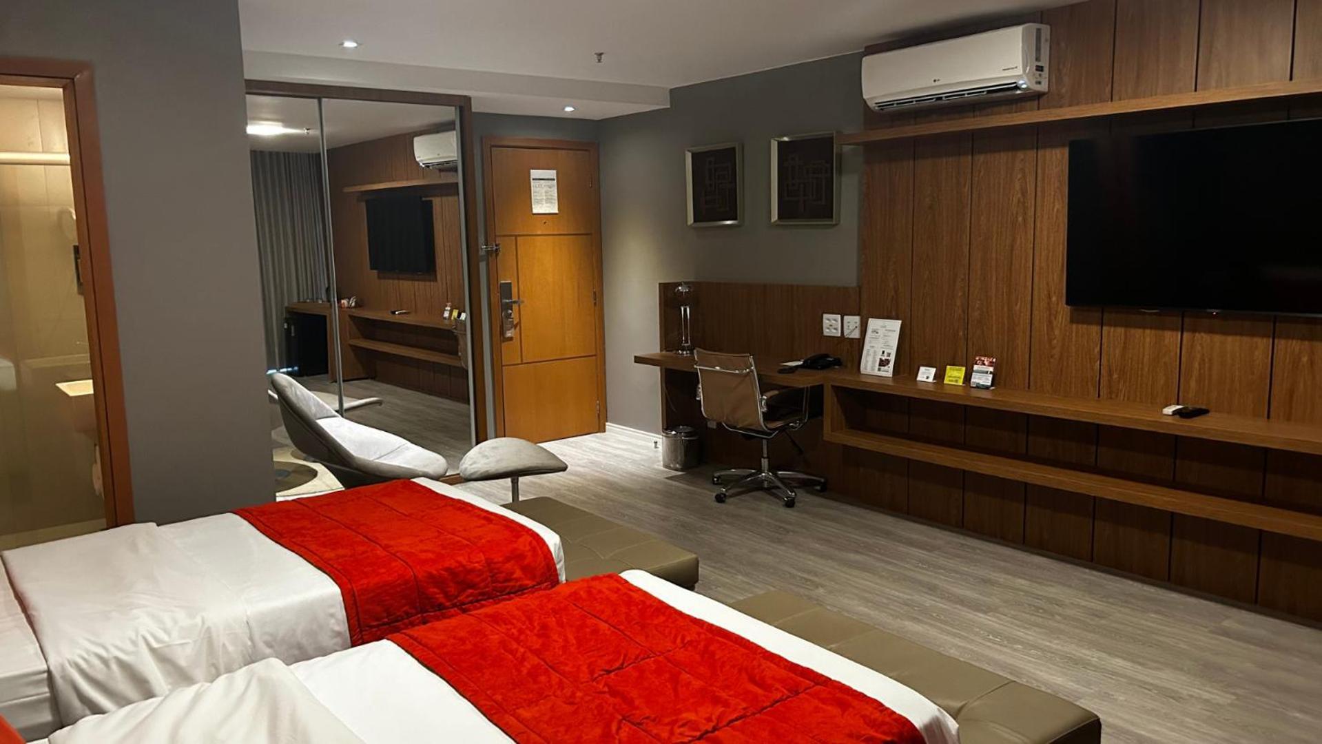 Jade Hotel Brasilia Candangolandia Exterior foto A room at the hotel